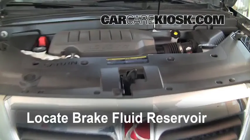 2008 Saturn Outlook XE 3.6L V6 Brake Fluid